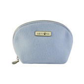 毛呢化妝包手提化妝包大容量字母收納包洗漱包旅行防水整理包批發(fā)